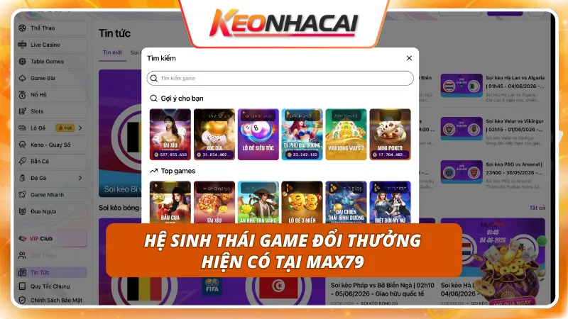 Thế giới trò chơi đồ sộ quy tụ đầy đủ mọi thể loại cực kỳ hấp dẫn