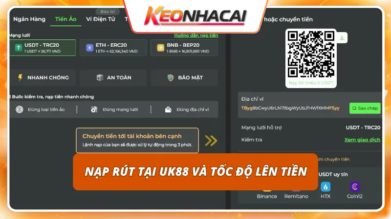 Hệ thống xét duyệt minh bạch, hoàn tất lệnh giao dịch nhanh gọn